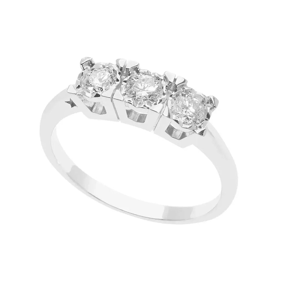 anello comete trilogy diamanti ct 0,33 Momemti ANB 2643|bonini-gioielli