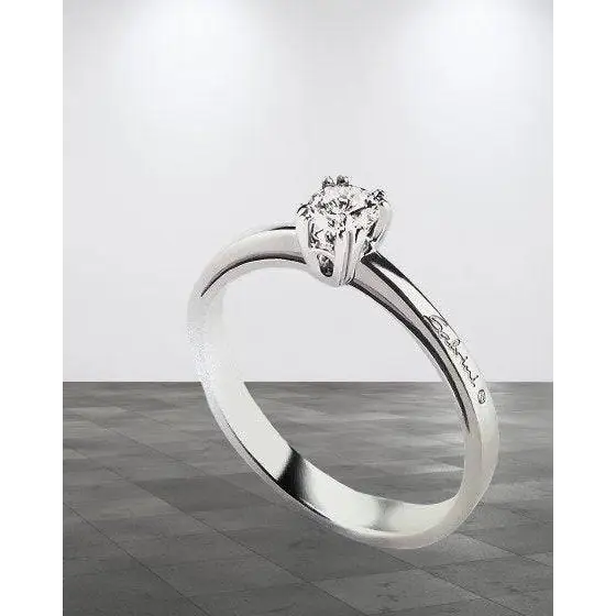 anello diamante solitario ct 0,18G+ Cannes di Salvini|bonini-gioielli