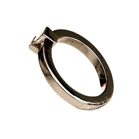 Anello oro bianco diamante princess ct 0,18 CEVA - Gioielleria Bonini
