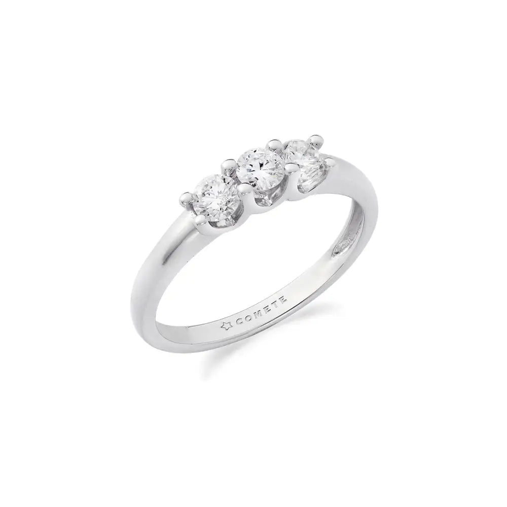 anello trilogy diamanti ct 0,45 ANB 2739 COMETE|bonini-gioielli