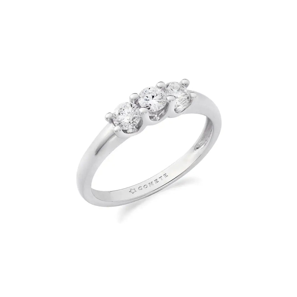 anello trilogy diamanti ct 0,45 ANB 2739 COMETE|bonini-gioielli