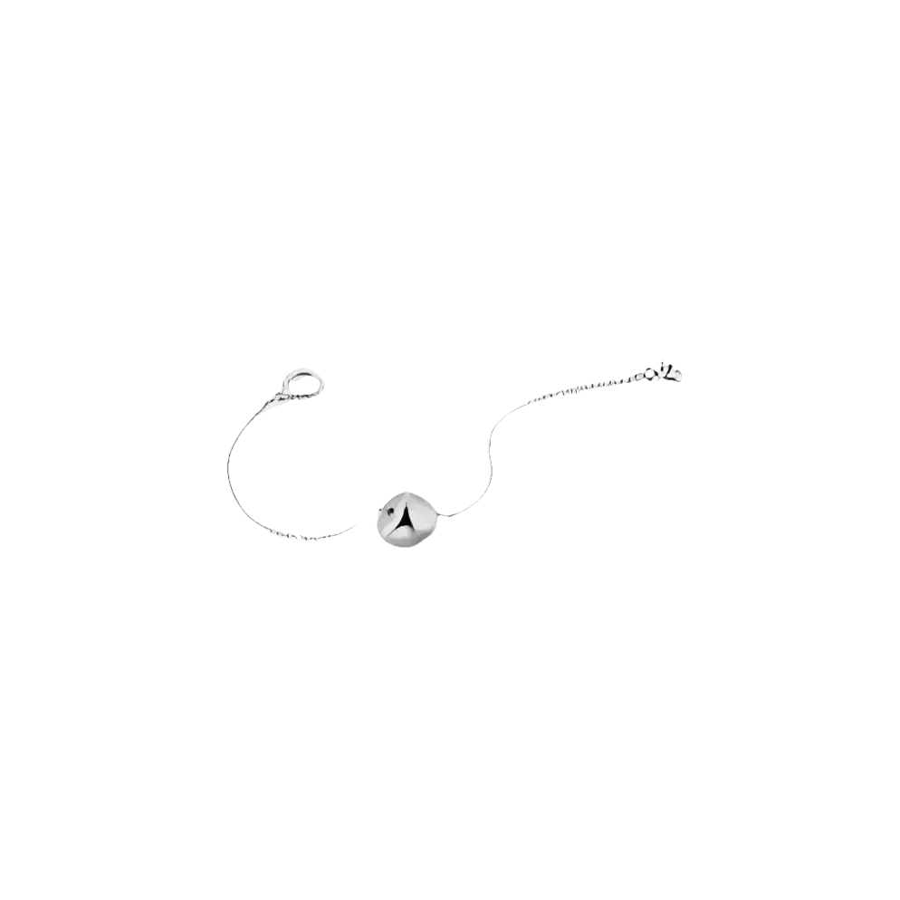 Bracciale BREIL MILANO Argento Soffio BJ0512 con charm sferico in argento