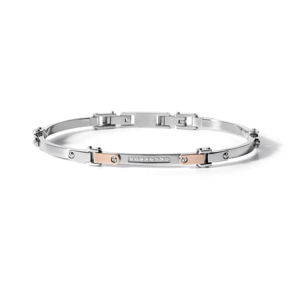 bracciale comete gioielli uomo acciaio oro UBR 499 - Gioielleria Bonini