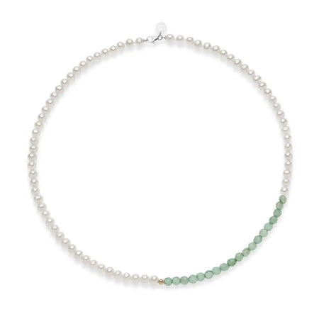 collana-parure-Bracciale  perle e avventurina BRQ 357 COMETE GIOIELLI|bonini-gioielli