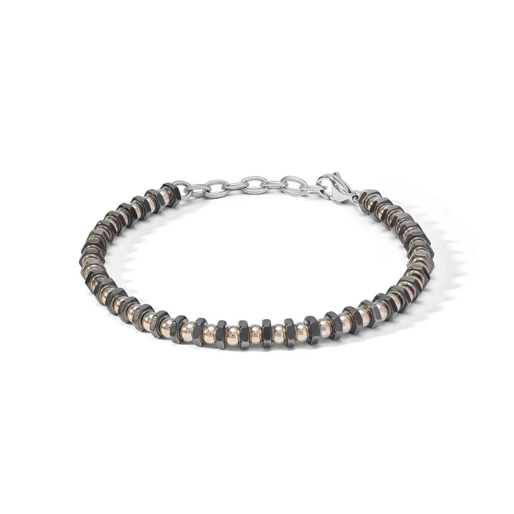 bracciale uomo comete acciaio e PVD District UBR 1168|bonini-gioielli