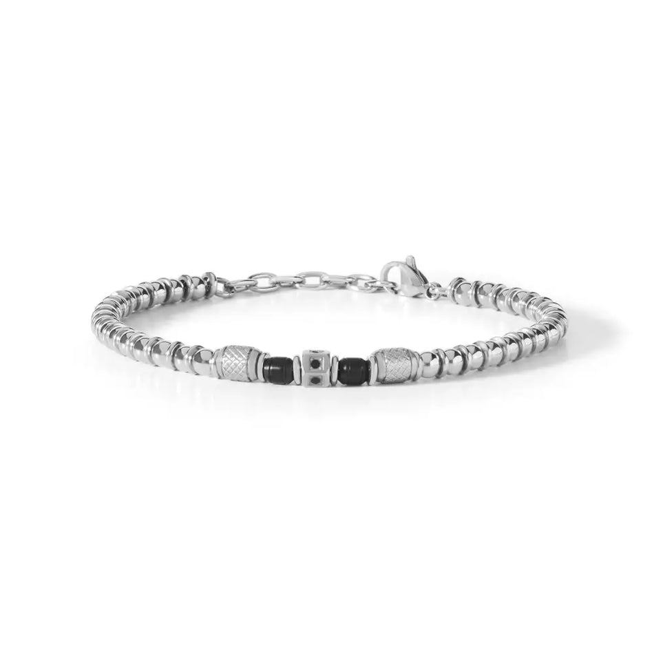 bracciale uomo comete acciaio zirconi District UBR 883|bonini-gioielli