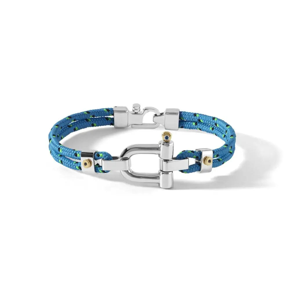 bracciale uomo comete Blu di Genova UBR 731|bonini-gioielli