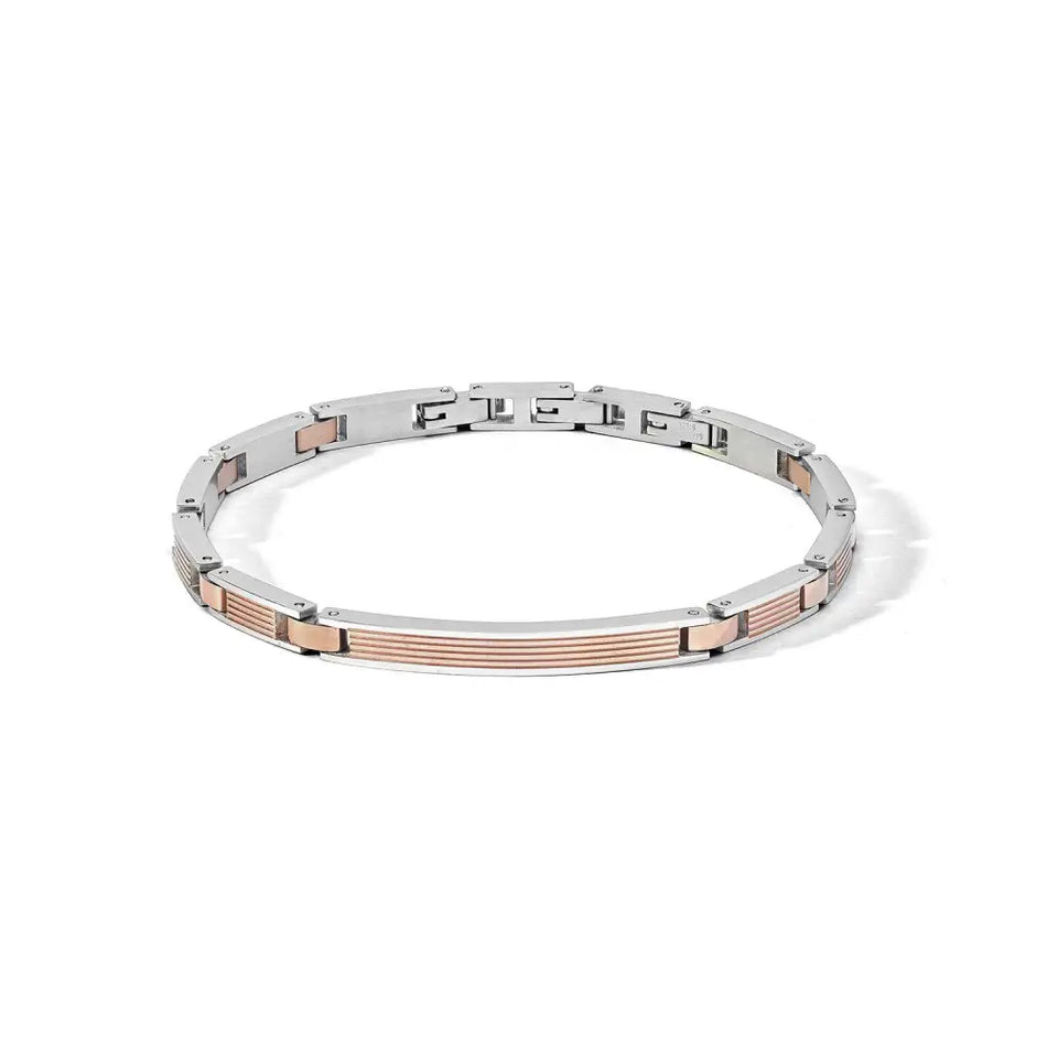 bracciale uomo comete targa acciaio Texture UBR 1171|bonini-gioielli