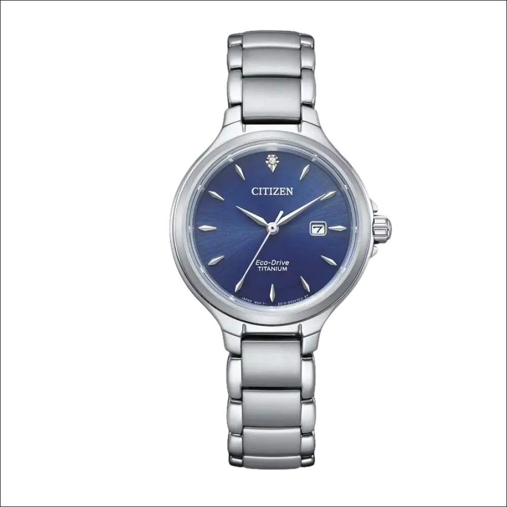 Citizen Orologio Donna Kii Eco Drive EG2790-12A – Solotempo, Acciaio, Quadrante Bianco, Impermeabile - 2