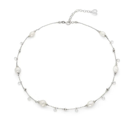 girocollo in parure con bracciale argento donna Cromatica Inverno GLA 277 COMETE|bonini-gioielli
