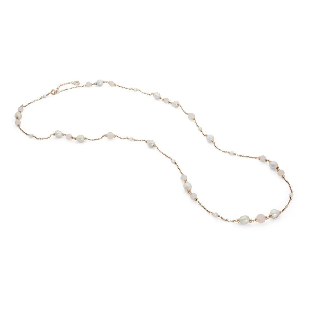 collana lunga argento rosé Cromatica Estate GLA 280 COMETE|bonini-gioielli