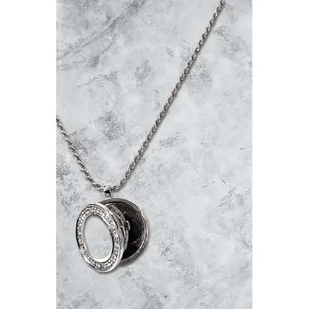 Collana parure con orecchini oro bianco e diamanti ct 0,24 segreti di Salvini|bonini-gioielli
