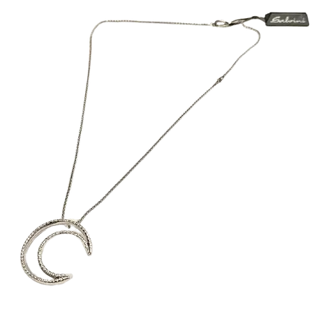 collana oro bianco e diamanti ct 0,55 Luna Salvini | bonini-gioielli