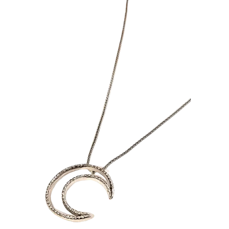 collana oro bianco e diamanti ct 0,55 Luna Salvini | bonini-gioielli