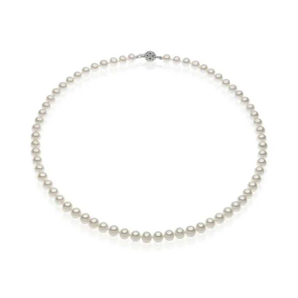 Collana perle coltivate akoya COMETE FSM 117B 5,5/6|bonini-gioielli