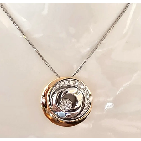 Collana SALVINI Vortice Oro e Diamanti|BONINI-GIOIELLI