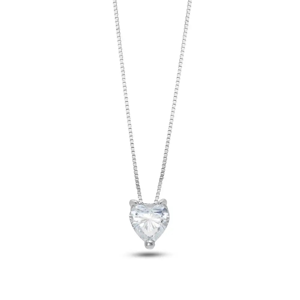 Girocollo cuore zircone AMBROSIA AGZ 263 - Gioielleria Bonini