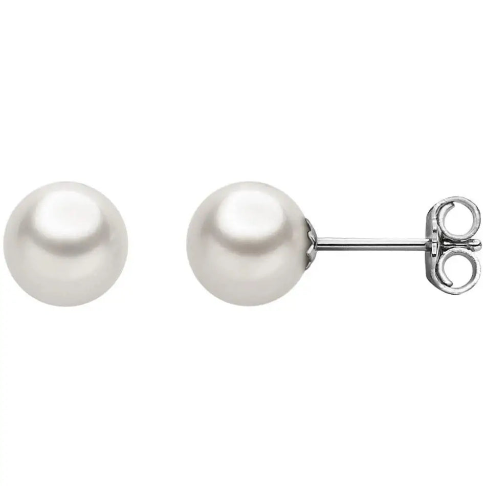 orecchini perle akoya 8/8,50 COMETE ORP 576|bonini-gioielli