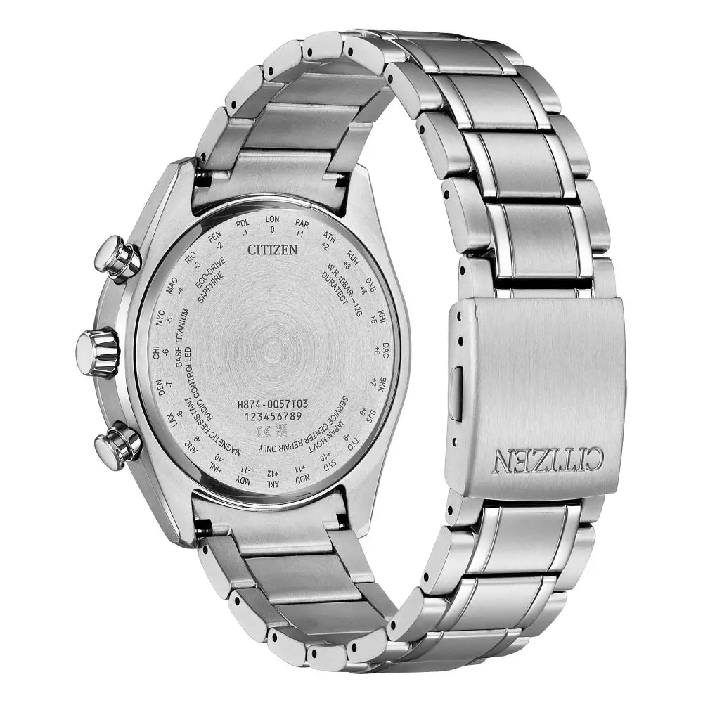 orologio citizen radiocontrollato Tsuki-Yomi Moonphase - Gioielleria Bonini