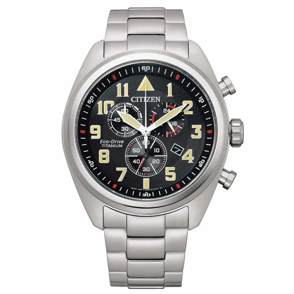 orologio citizen uomo cronografo SuperTitanio AT2480-81E|bonini-gioielli