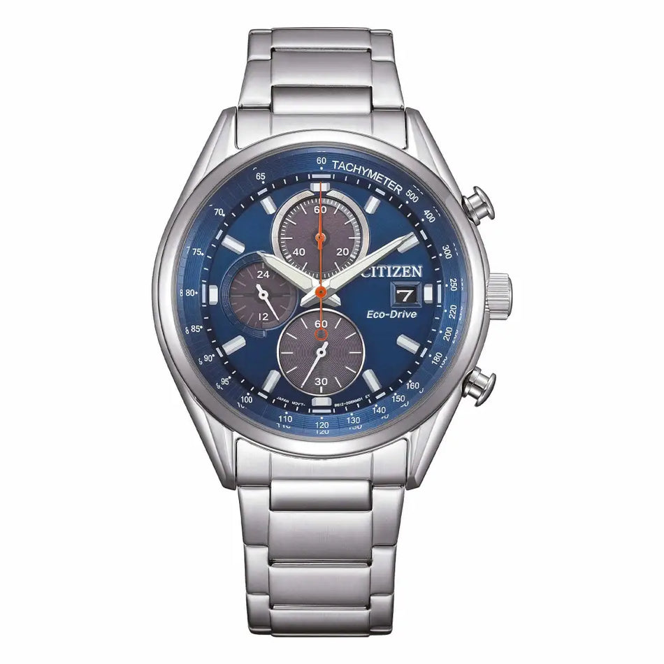 orologio uomo citizen eco drive CA0459-79L Crono OF|bonini-gioielli