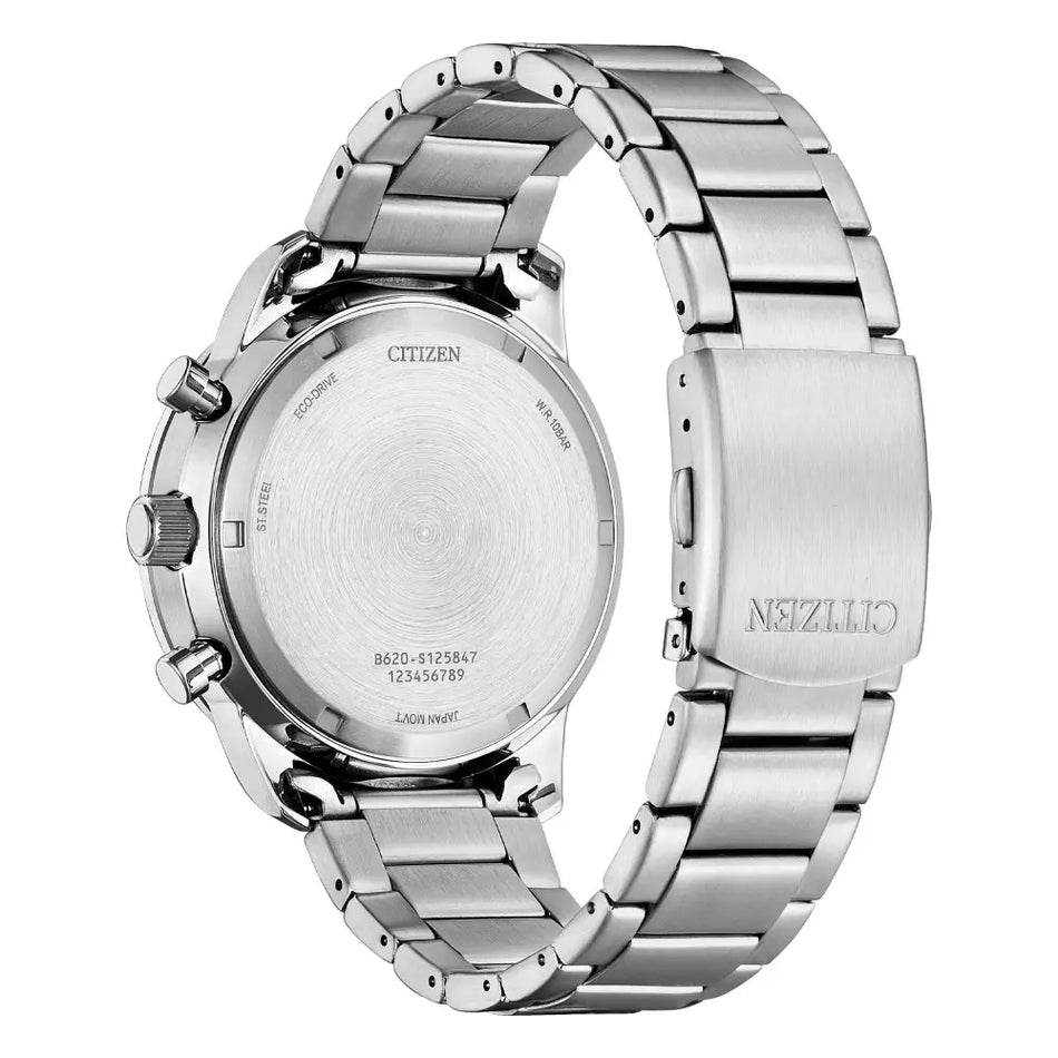 orologio uomo citizen eco drive Crono OF CA4500-91E|bonini-gioielli