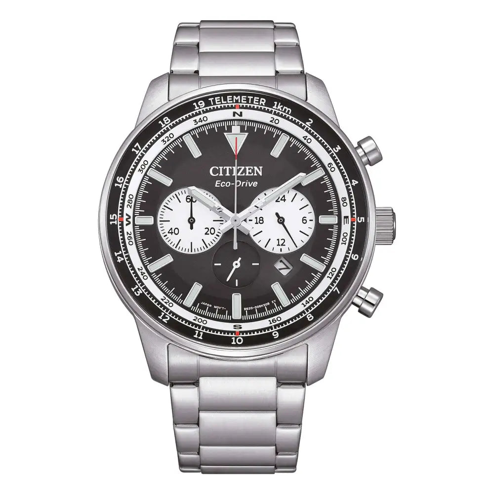 orologio uomo citizen eco drive Crono OF CA4500-91E|bonini-gioielli