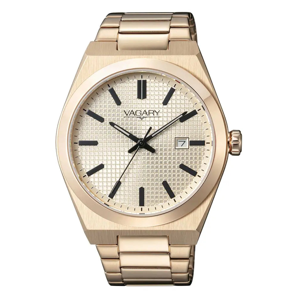 orologio vagary uomo Timeless Placcato oro IB9 - 221 - 11 - Gioielleria Bonini