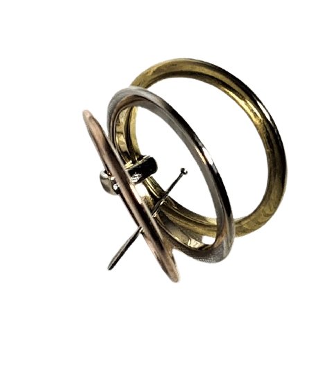 Anello fascia oro con diamanti ct 0,07 di Salvini|bonini-gioielli