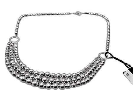 Collana argento donna  tre fili perle Charleston BLISS|bonini-gioiellii