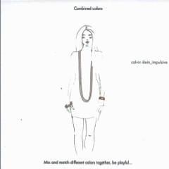 Collana lunga donna CALVIN KLEIN in PVD rosé Impulsive|bonini-gioielli