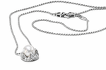 Collana oro bianco con Perla e Diamanti SALVINI|bnini-gioielli