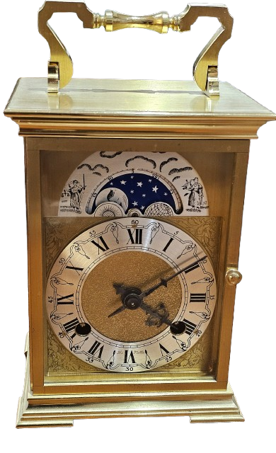 Orologio da tavolo meccanico Hermle con suoneria Nottingham|bonini-gioielli