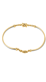 Bracciale Uomo Oro Giallo, acciaio con timone UNOAERRE|bonini-gioielli