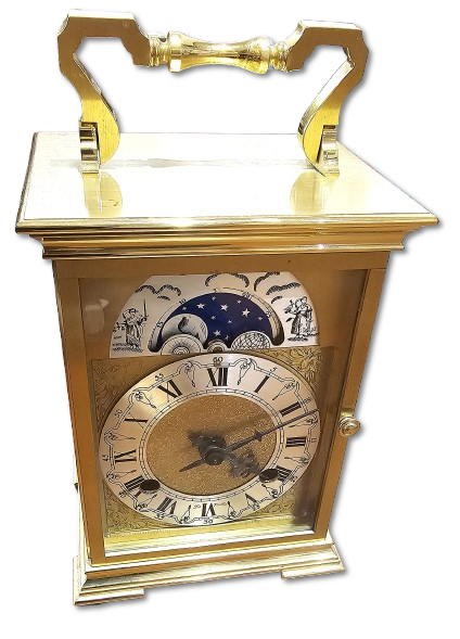 Orologio da tavolo meccanico Hermle con suoneria Nottingham|bonini-gioielli