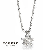 Collana Punto Luce Oro e Diamante COMETE GIOIELLI|bonini-gioielli
