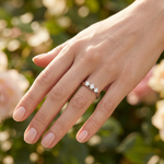 Anello oro Trilogy bicolore Diamanti ct 0.30 COMETE ANB 2578|bonini-gioielli