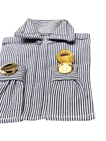 copribottoni camicia uomo in oro giallo 750/1000 UNOAERRE|bonini-gioielli