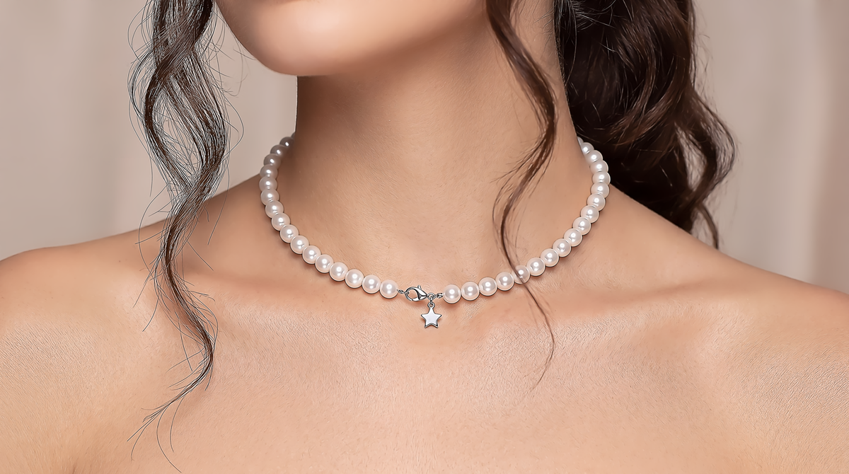 Collana girocollo di Perle coltivate COMETE FWQ 103S45|BONINI-GIOIELLI