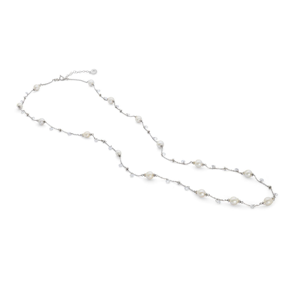 collana lunga argento donna Cromatica Inverno GLA 277 COMETE|bonini-gioielli