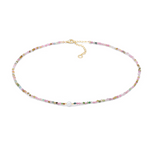 Girocollo argento dorato, tormaline e perla Gift&Color GLA 299 COMETE|bonini-gioielli