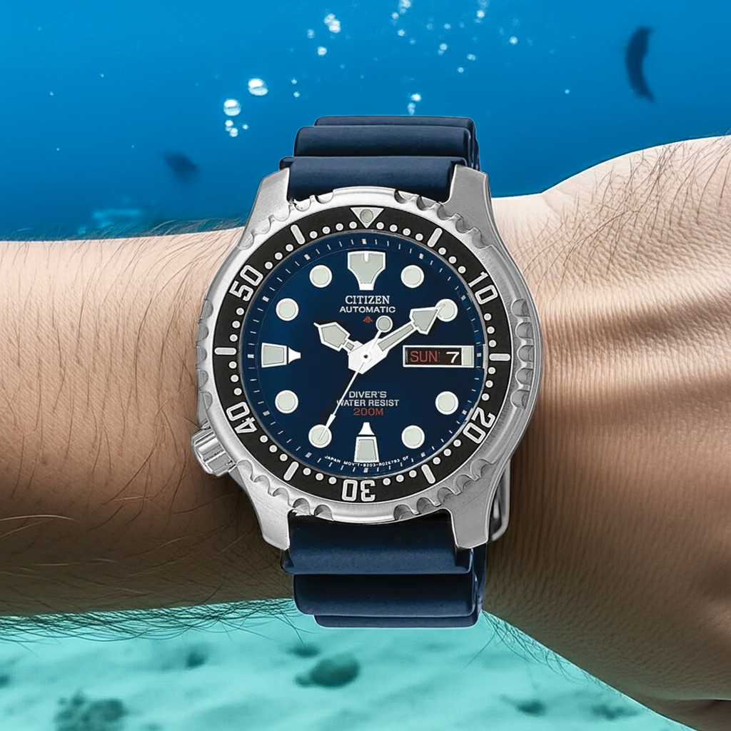 CITIZEN  Uomo Promaster Diver 200 Meccanico NY0040-17L|bnini-gioielli