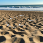 Collana oro bianco cuori e perle Happiness Salvini|bonini-gioielli