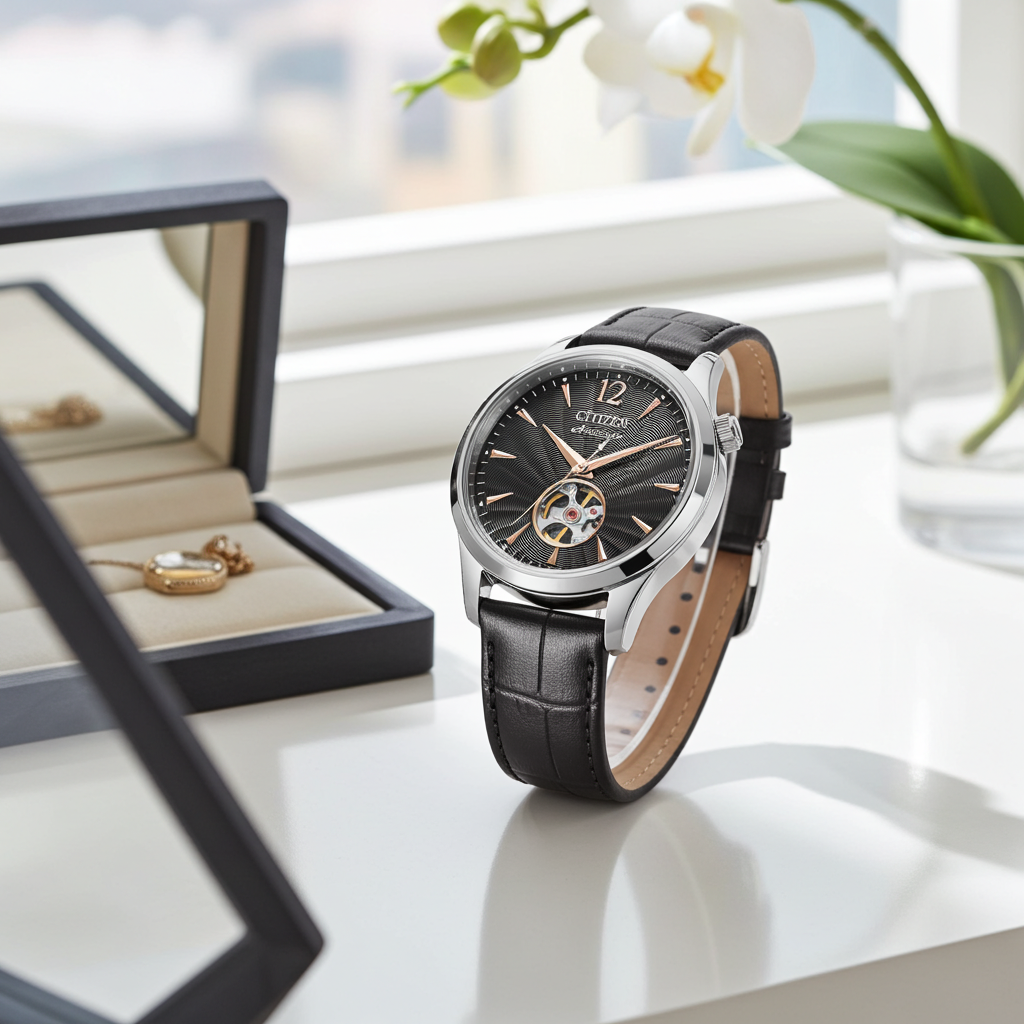 CITIZEN Uomo Automatico Semi-scheletrato NH9131-14E|bonini-gioielli