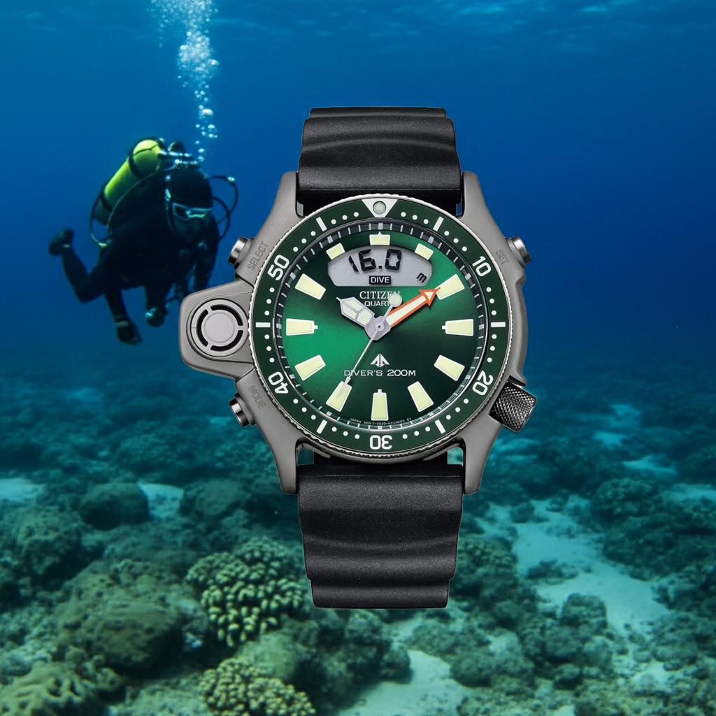 CITIZEN Promaster Aqualand 1 verde Limited Edition|bonini-gioielli