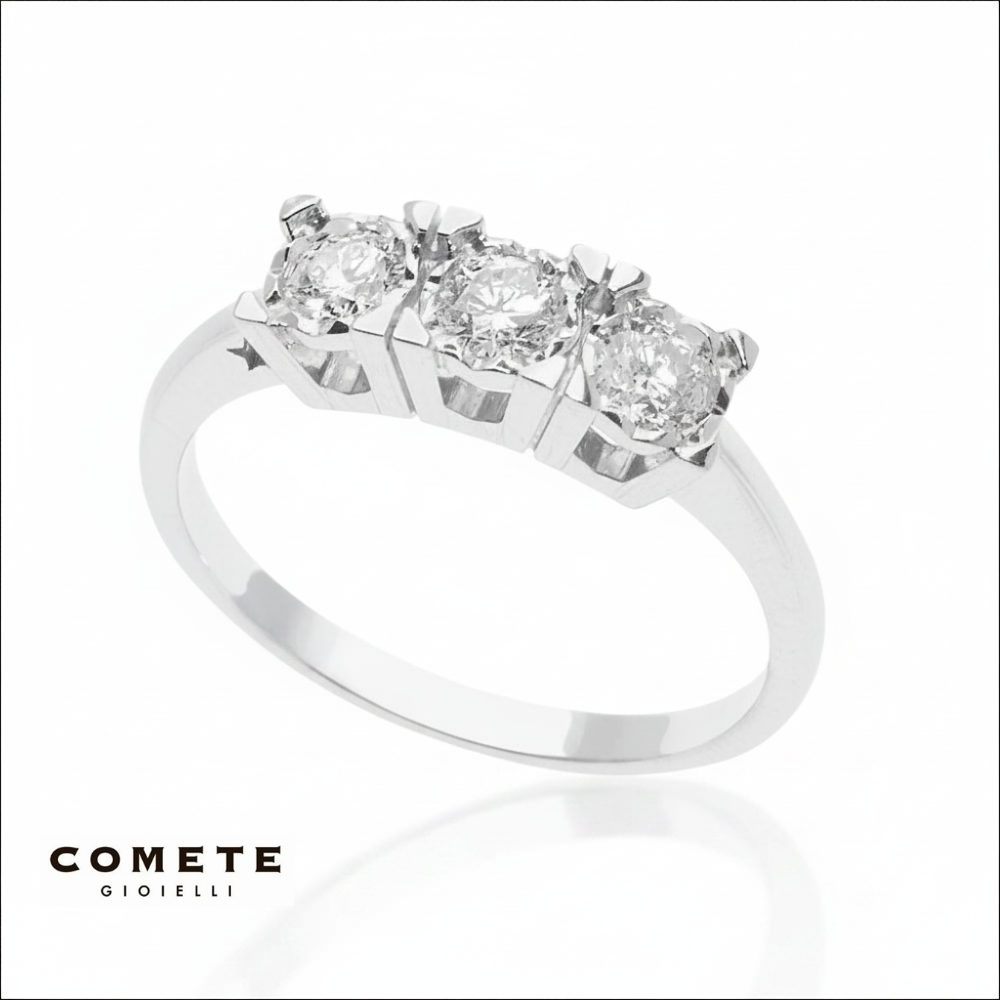 Anello Trilogy Diamanti COMETE ANB 2643|bonini-gioielli