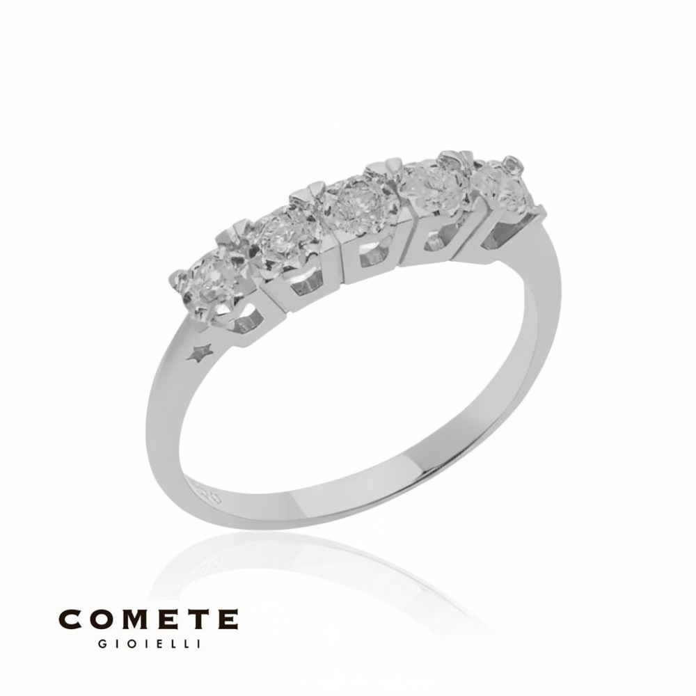 Fedina Diamanti Oro Bianco COMETE ANB 2663|bonini-gioielli