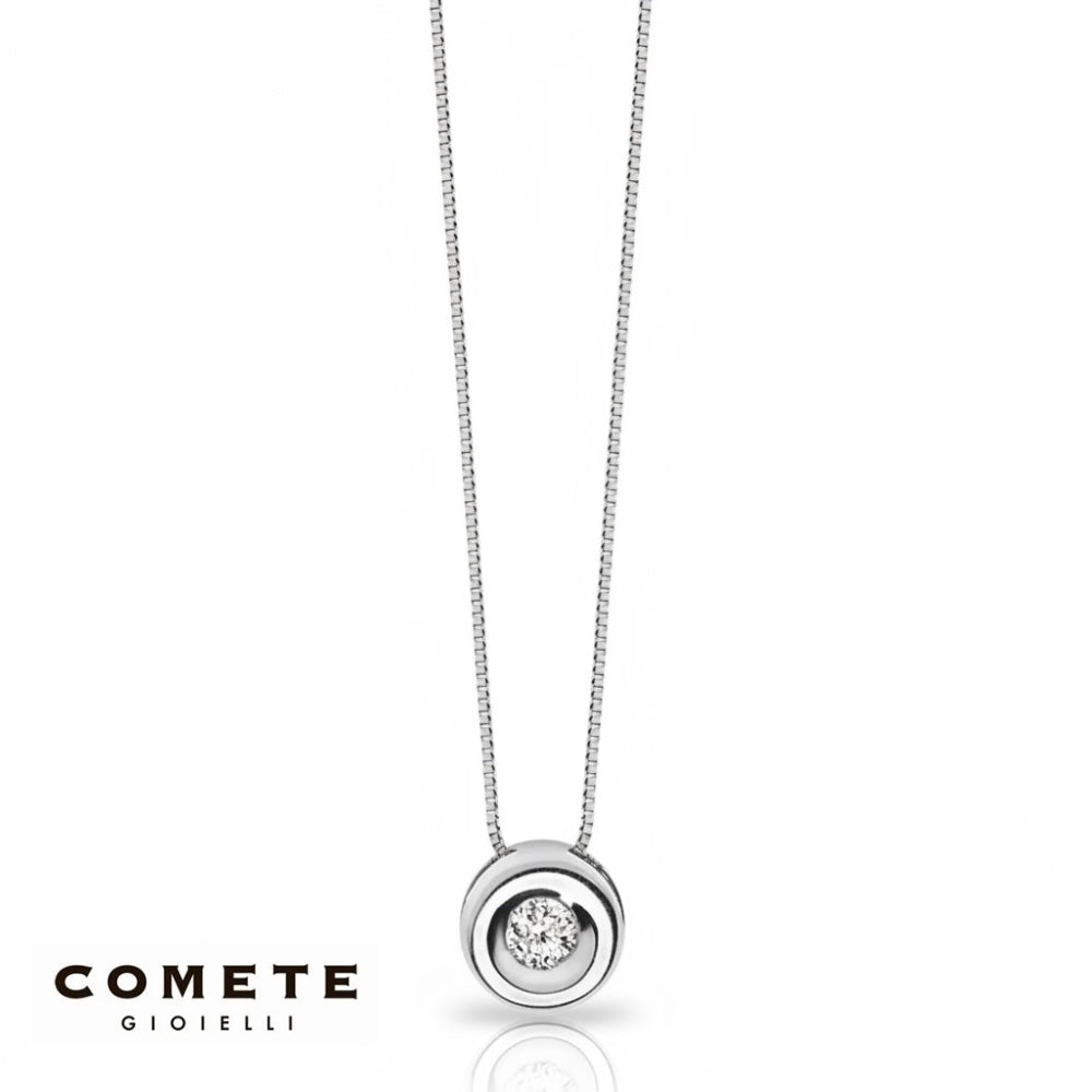 Collana Punto Luce Diamante COMETE GIOIELLI|bonini-gioielli