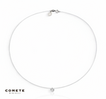 Girocollo Nude oro bianco e diamante KGLB 1428 COMETE|bonini-gioielli