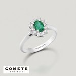 Anello smeraldo e diamanti Comete ANB 2750 S1|bonini-gioielli
